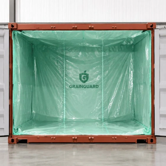 Container Liner zöld kávébab tömegéhez